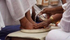 Feet of Beloved Sri Sri 