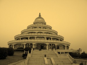 The Vishalakshi Mantap in the Ashram