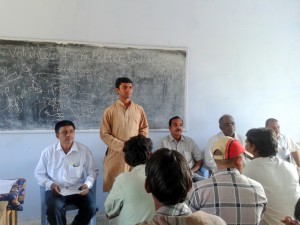 Dr Vinod Kumar volunteering for a better India