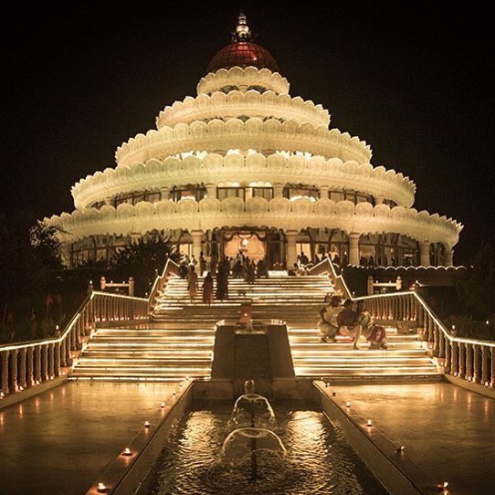 The Central Dome of The Art of Living International Center, Bengaluru